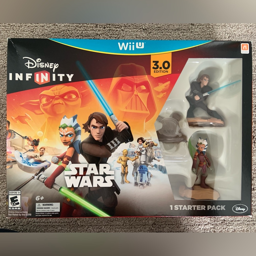 Nintendo WiiU Disney Infinity Star Wars Starter Pack 3.0